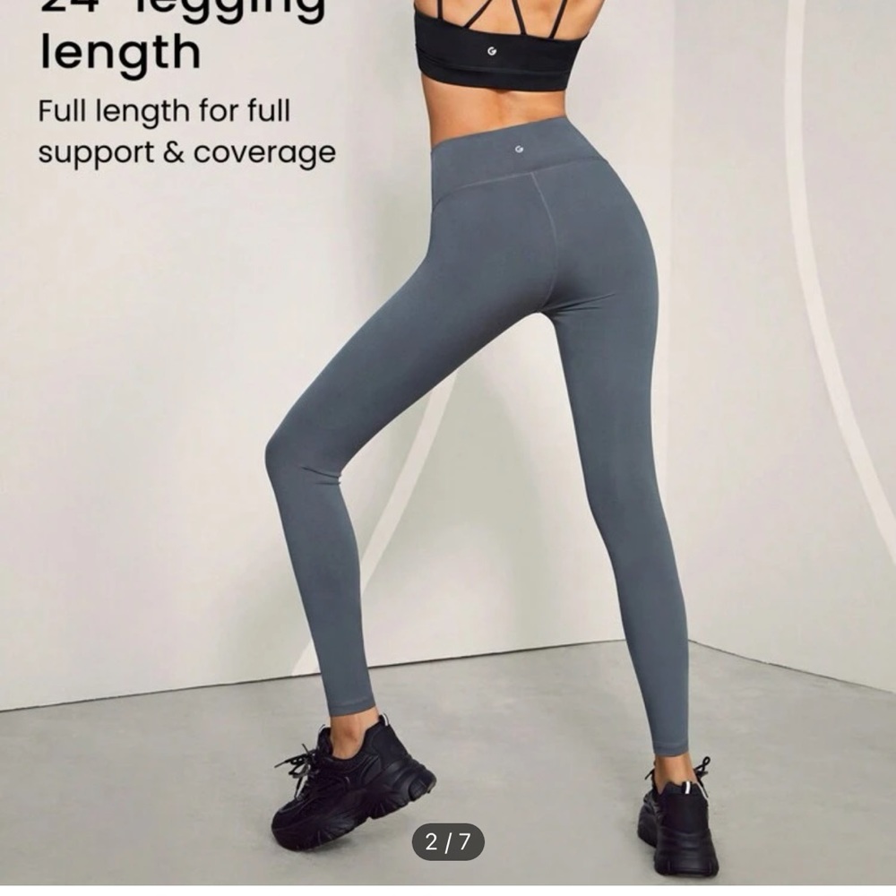 Glomode 24in pearlift anti slip hold up leggings